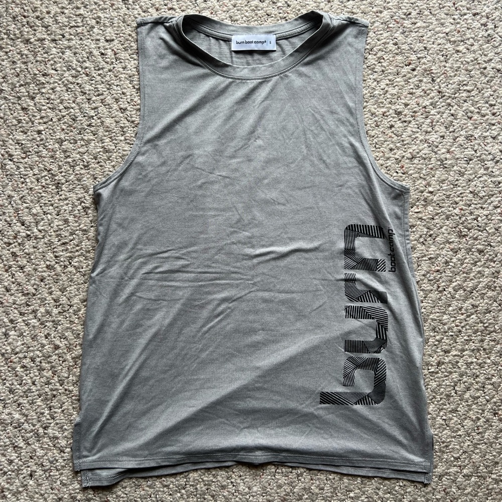 Grey Burn Boot Camp Tank Top